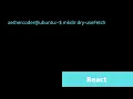 DRY React useFetch custom hook
