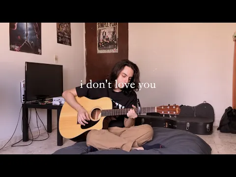 My Chemical Romance - I don't love you (Acoustic cover)