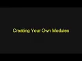 Python Tutorial - Creating Your Own Modules