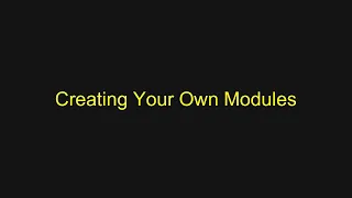 Python Tutorial - Creating Your Own Modules