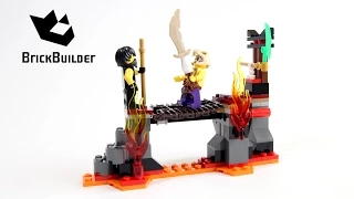 Lego Ninjago 70753 Lava Falls - Lego Speed build