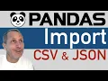 Python Pandas - How to CSV JSON data