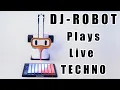 Download Lagu Little Robot Performs Techno Track Live : Meet Rave Bot 🤖🔊