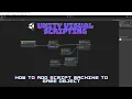 How To add script machine to game object in Unity visual scripting