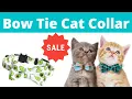 Bow Tie Cat Collar Kitchen Dining Tuxedo Bow Tie Cat Kitten Collar