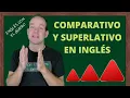 Que son los COMPARATIVOS Y SUPERLATIVOS EN INGLES Aprendelo YA