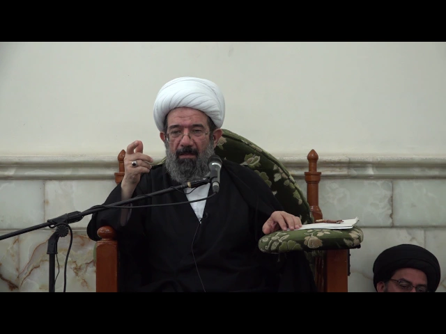 ⁣سماحة الشيخ محمد باقر الايرواني ـ درس الأصول 6 صفر 1437