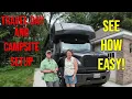 Super C RV Ready for Adventure Full Travel Prep Campsite Setup Tour