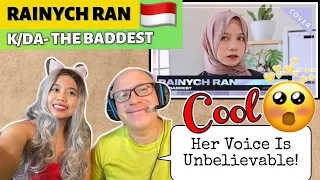 rainych k da the baddest cover first time hearing 