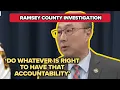 Ramsey County investigation of alleged kidnapping burglary by federal agents