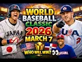 World Baseball Classic 2026 - March 7 Results and Standings