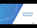 Jenzabar One Web Finance - Importing Receipts in J1 Web