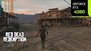 Red Dead Redemption PC Yuzu Switch Emulator RTX 4080 4K with Unlocked Framerate i7 10700F