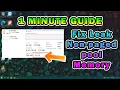 1 MINUTE GUIDE Fix Memory LEAK Non-paged pool Memory