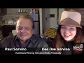 Joking with the late great Paul Sorvino his wife Dee Dee Sorvino on the Drinks with Dee Dee show