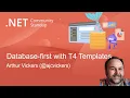 NET Data Community Standup - Database-first with T4 Templates in EF7 Early look