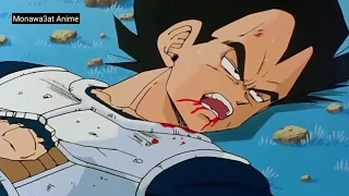 وصول غوكو الى ساحة المعركة ضد فريزر دندنها