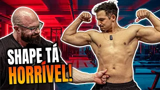 CRUZ BODYBUILDER AVALIOU MEU SHAPE E DISSE QUE TÁ HORRÍVEL!!!