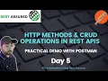 HTTP Methods and CRUD Operation Practical Demo with Postman