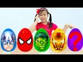 Download Lagu Superheroes Surprise Egg Song | Jannie Sing-Along Nursery Rhymes Song for Kids
