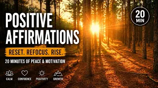 20 Minute Affirmations for Self-Worth, Peace & Confidence