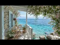Download Lagu Peaceful Balcony Coffee In Seaside For Positive Energy | Summer Jazz Music With Calm Sea For Work...