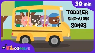 Toddler Dance Sing Along Songs 30 Minute Playlist The Kiboomers Kids Songs 
