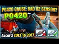 Honda Accord got code P0420 catalytic coverter below Threshold QUICK cheap FIX 2013 to 2021