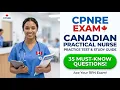 Master the 2026 CPNRE 35 Essential Practice Questions to Pass Your REx-PN or Practical Nurse Exam