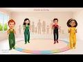 Fun Family Song for Kids 💛 | Who's in my Family? + 👀🔍 Dance and Guessing Game  💌