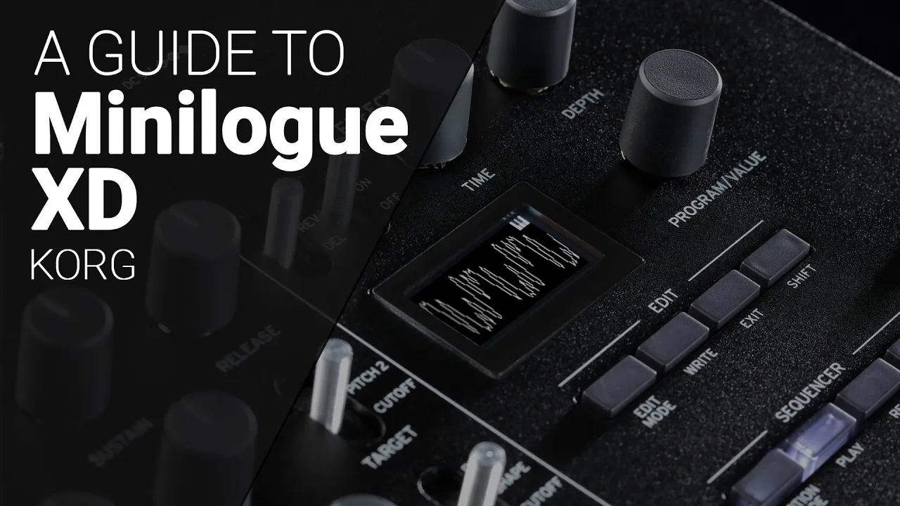 The KORG Minilogue XD complete guide walkthrough tutorial