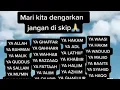membaca 99 Asmaul Husna