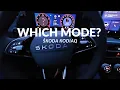 How to Check Your Driving Mode on the Driver Display in the Skoda Kodiaq