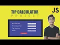 JAVASCRIPT Course Project Based Learning - Percentage Tip Calculator Using Javascript Project