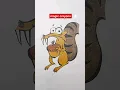 coloring page scrat Ice Age