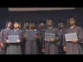 For a better future Carteret Correctional Center inmates graduate from boat building academy