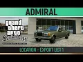 GTA San Andreas Definitive Edition - Admiral Location