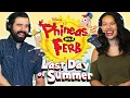 We Watched PHINEAS AND FERB SEASON 4 EPISODE 36 \u0026 37 For the FIRST TIME! LAST DAY OF SUMMER