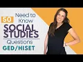 Social Studies Questions that you Need to Know
