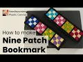 Nine Patch Bookmark With Plastic Canvas Free Pattern