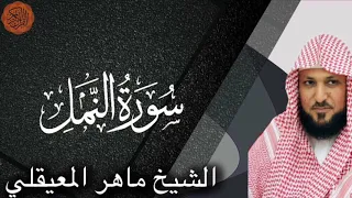 الشيخ ماهر المعيقلي سورة النمل 