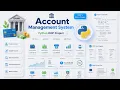 Account Management System Using Python Complete Python Project Tutorial OOP concepts