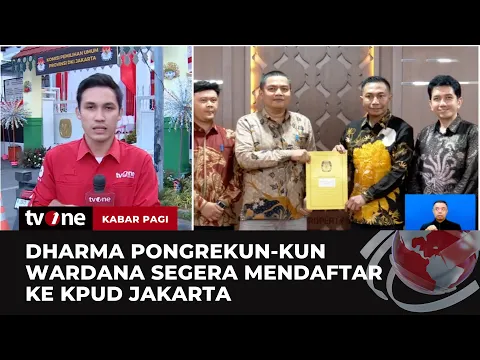 Dharma Pongrekun-Kun Wardana Berencana akan Daftar ke KPUD Hari Ini