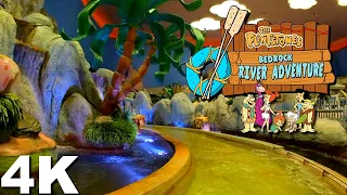 The Flintstones Bedrock River Adventure On Ride 4K POV Warner Bros World Abu Dhabi 