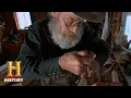 Mountain Men Tom Assembles A Traditional Native American Lance S7 E14 History