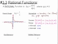 Introduction to Rational Functions