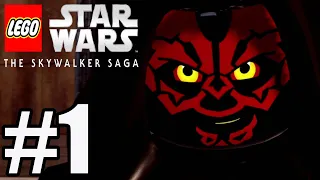 LEGO Star Wars The Skywalker Saga Gameplay Walkthrough Part 1 - Episode 1 Nintendo Switch