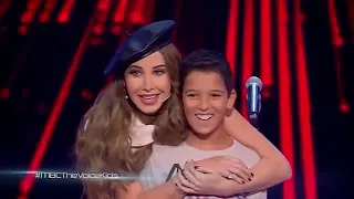 5 حمزة البيض مع تعليق المدربين كاملة The Voice Kids 