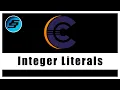 Integer Literals - C Programming