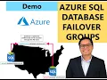 SQL Failover Groups Demo